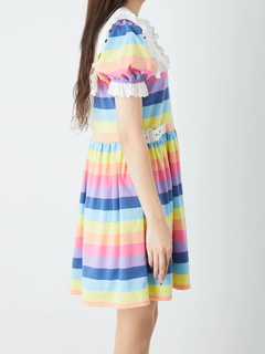 スクエアカラーボーダーOP