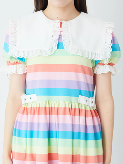 スクエアカラーボーダーOP