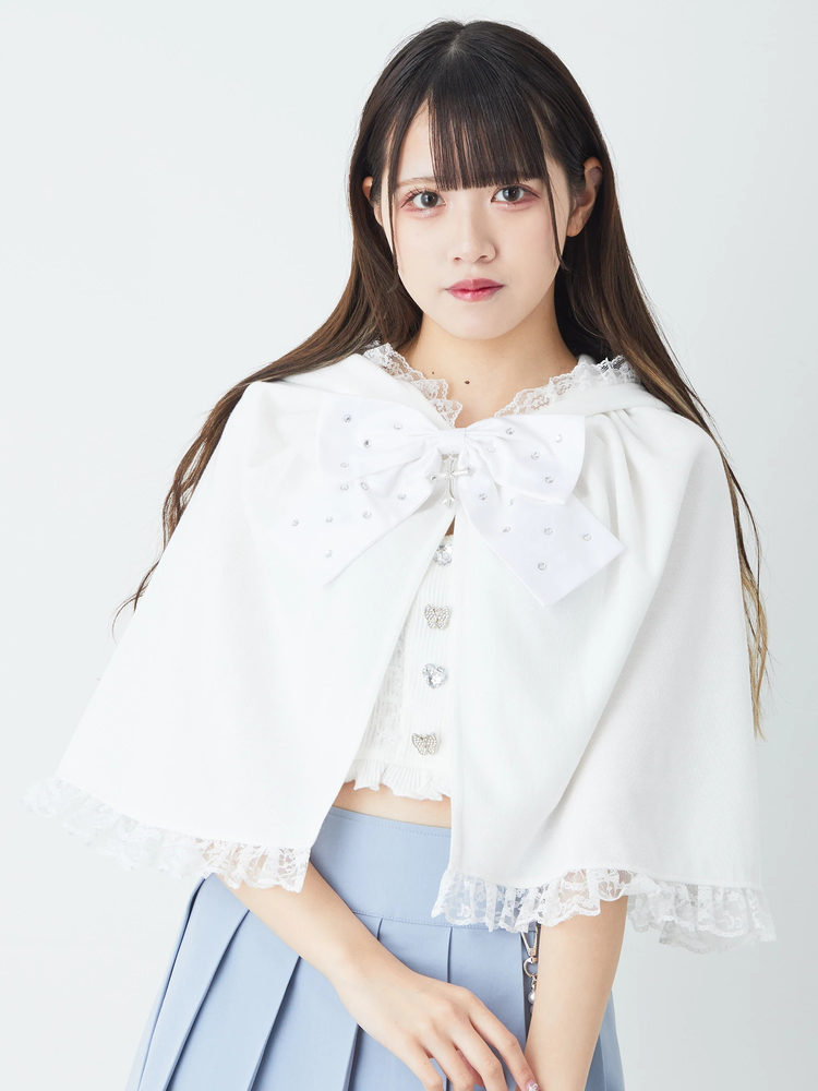 咲村宇音45rインディゴコットンレースキャミソ一ルとジャケット