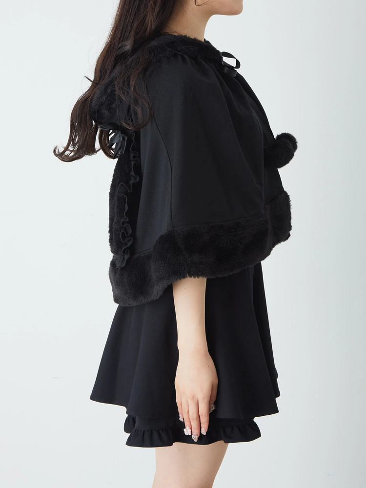 ふわふわうさちゃんケープ - Jamie エーエヌケー(ジェイミーエー