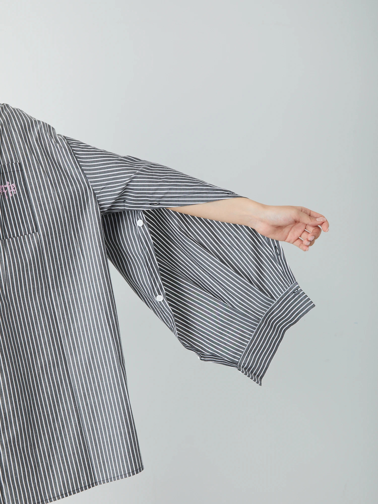 ストライプBigシャツ - Jamie エーエヌケー(ジェイミーエーエヌケー)の