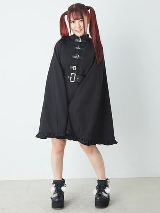 Jamie エーエヌケー　シャボ付きケープ シャボ付きケープ - Jamie エーエヌケー(ジェイミーエーエヌケー