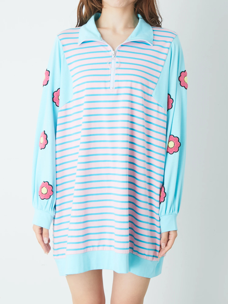 お花&ボーダーPO - Jamie エーエヌケー(ジェイミーエーエヌケー)のT