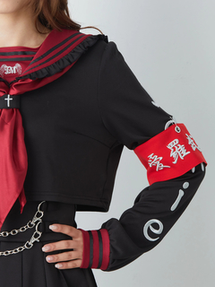 特攻服Jamieセーラートップス
