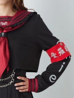 特攻服Jamieセーラートップス