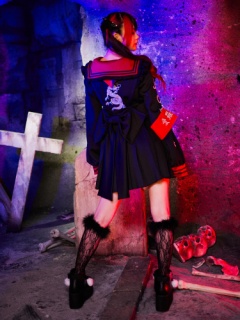 特攻服Jamieセーラートップス