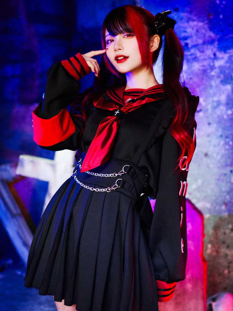 在庫処分セール テ 特攻服Jamieセーラートップス - エーエヌケー(ジェイミー Jamie トップス