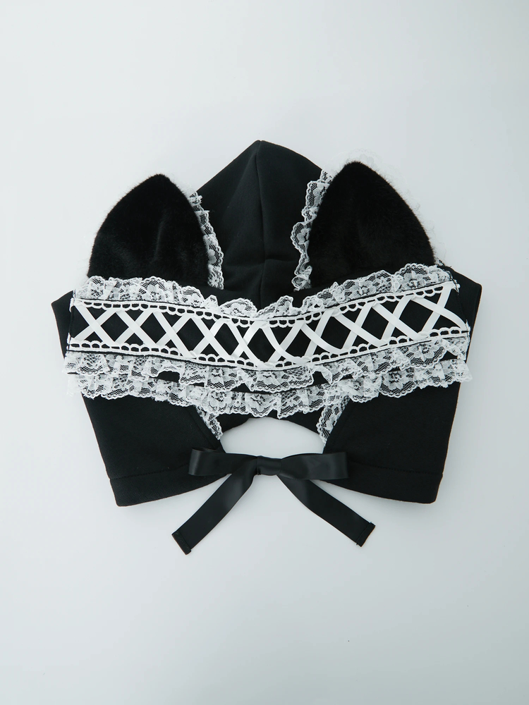 ヘッドドレスねこちゃんフード - Jamie エーエヌケー(ジェイミーエー