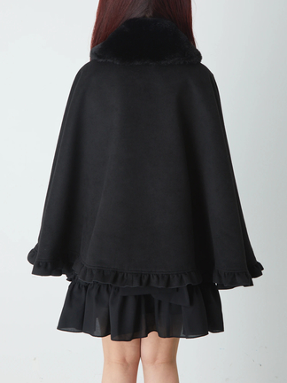 リボンが3つフリルケープ - Jamie エーエヌケー(ジェイミーエー