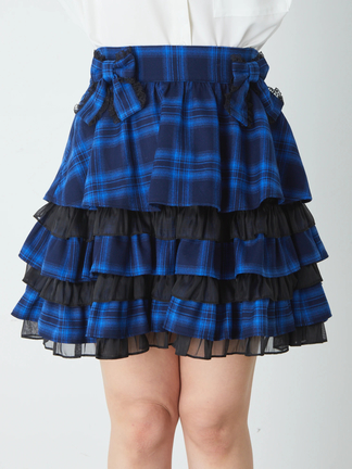 Jamie ティアードJSK スカート　新品 ゴシッククロスティアードJSK - Jamie エーエヌケー(ジェイミー