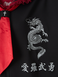 四角のセーラーパーカー