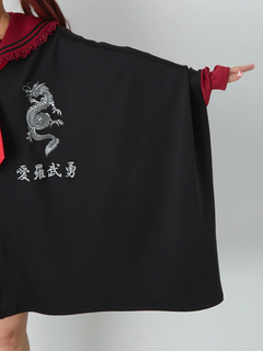 四角のセーラーパーカー