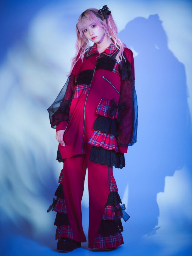 リボンパッチワークワークパーカー - Jamie エーエヌケー(ジェイミー  