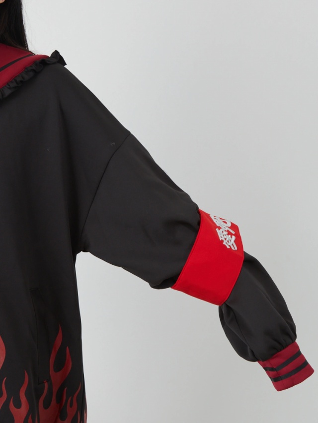 Jamieファイヤー特攻服パーカー - Jamie エーエヌケー(ジェイミーエー  