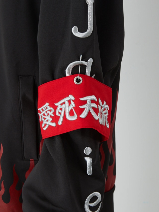 Jamieファイヤー特攻服パーカー - Jamie エーエヌケー(ジェイミーエー  