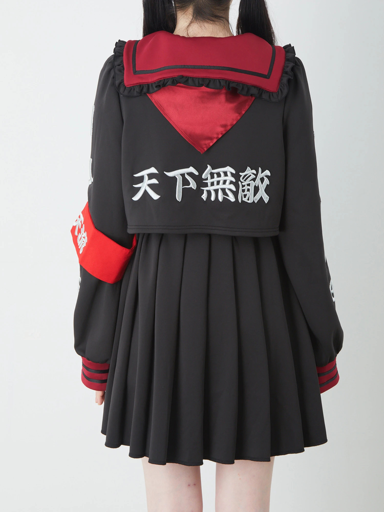 新品タグありJamie エーエヌケーJamie特攻服OP天使界隈サブカル地雷系 Jamie特攻服OP - Jamie エーエヌケー(ジェイミーエーエヌケー)の