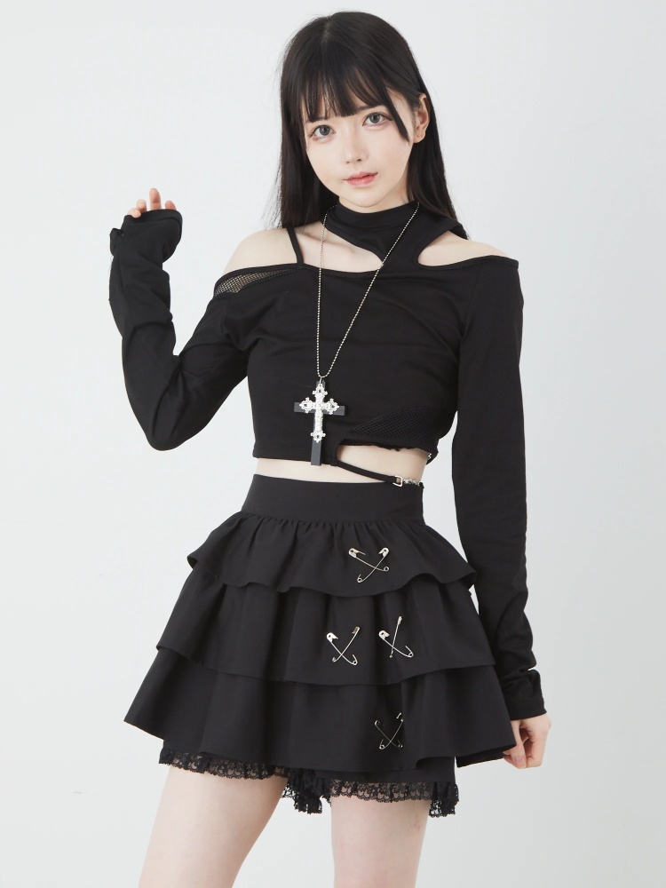 取寄) オールセインツ エリアル ジェイミー バイク ショーツ だか 