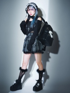 レースヘッドドレス
