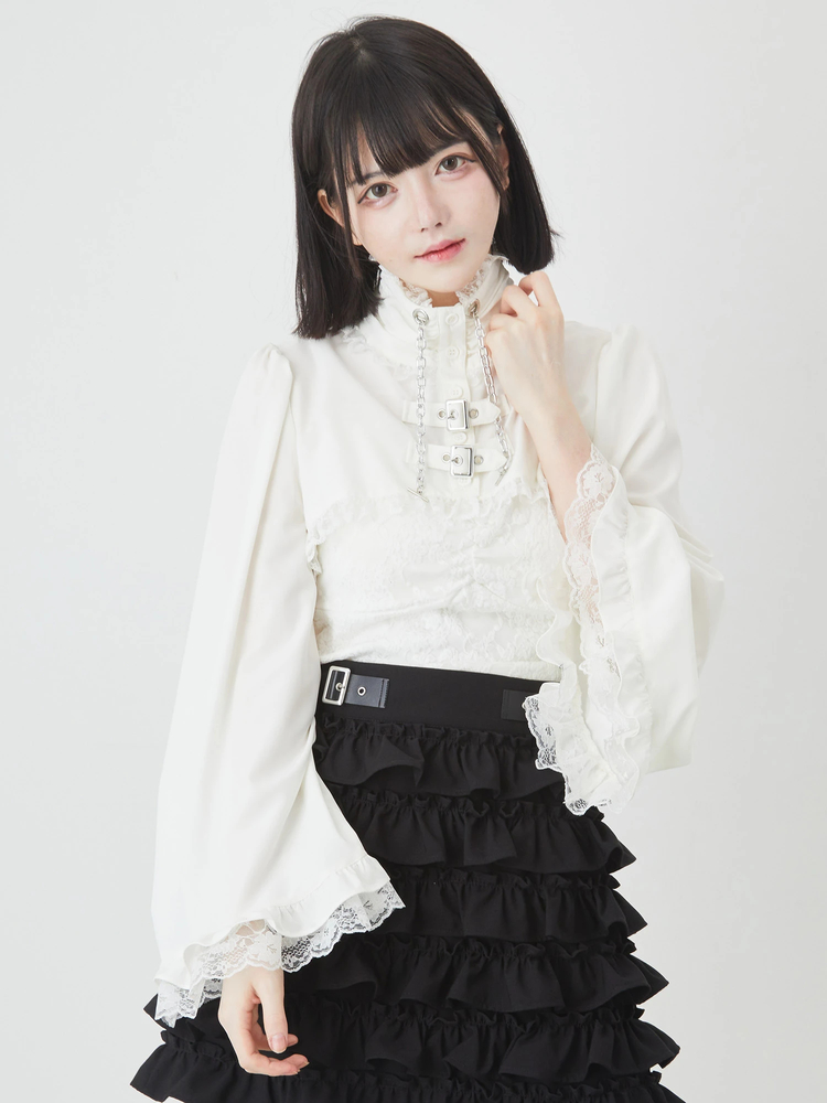 チェーンクロップドブラウス - Jamie エーエヌケー(ジェイミーエー