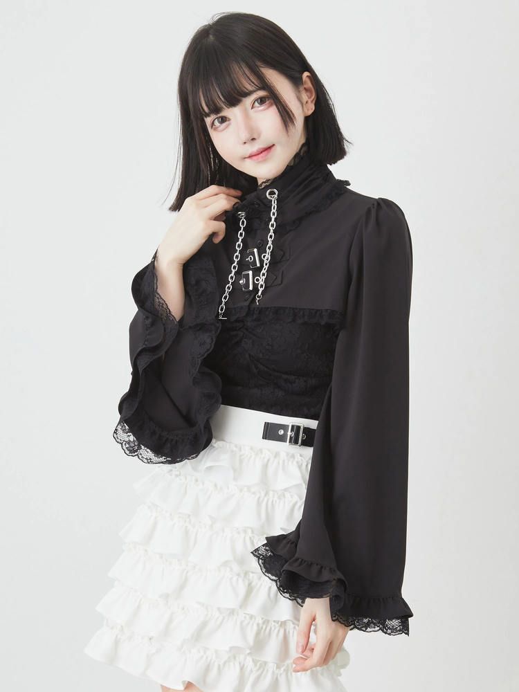 チェーンクロップドブラウス - Jamie エーエヌケー(ジェイミーエー