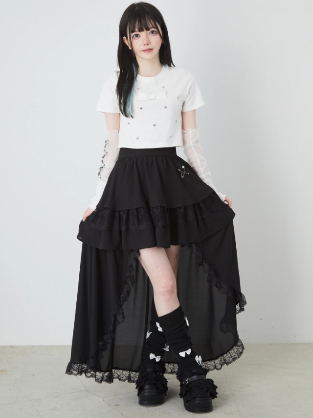 melt the lady volume upper sandal わずらわしい Black