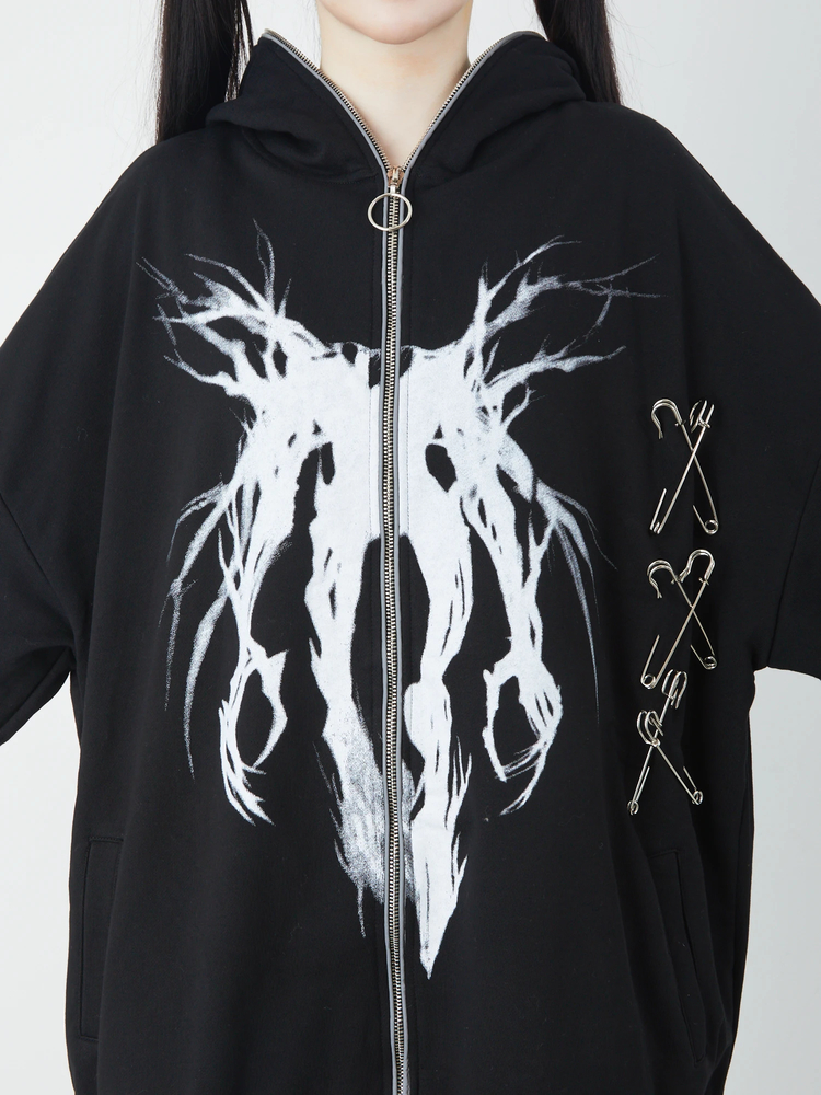 ゴシックロゴBIGパーカー - Jamie エーエヌケー(ジェイミーエー