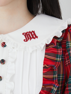 JM刺しゅう姫袖ワンピース