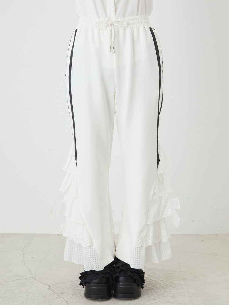 Jamieエーエヌケー リボンパットワークパンツ リボンパッチワークパンツ - Jamie エーエヌケー(ジェイミーエー