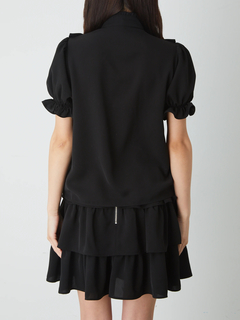 ゴシックハートスタッズタックブラウス