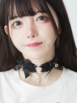 リボンハートチョーカー - Jamie エーエヌケー(ジェイミーエーエヌケー