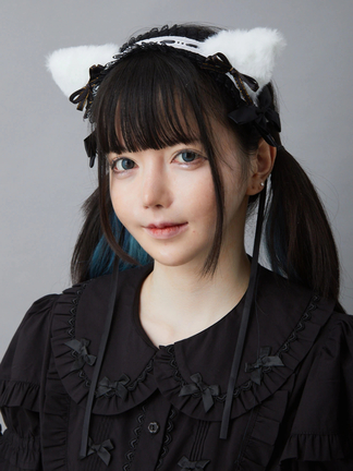 Jamie エーエヌケー ネコちゃんフーディー　ホワイト新品未開封 クロスワッペンうさちゃんコート - Jamie エーエヌケー