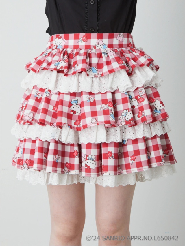 ハローキティ ティアードスカート - Jamie エーエヌケー(ジェイミー  