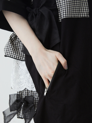 Jamie エーエヌケー リメイクハートBIGTシャツ　ワンピース Jamie エーエヌケー リメイクハートBIGTシャツ ワンピース