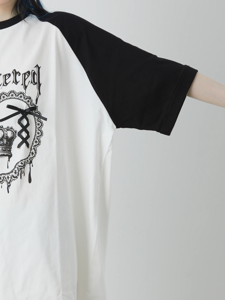 Jamie エーエヌケー リメイクハートBIGTシャツ ワンピース