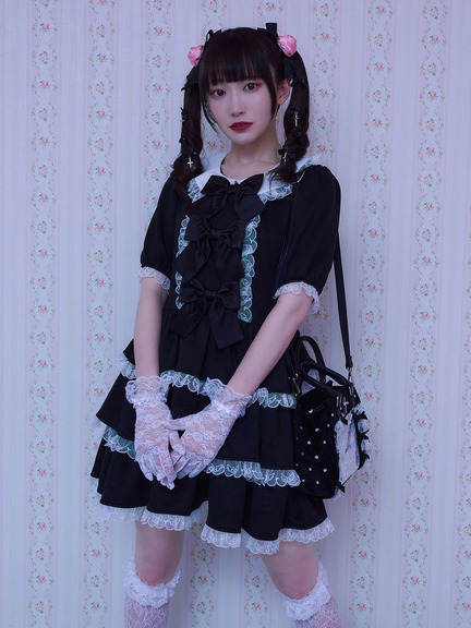 お姫様ジャージワンピース(ブルー)