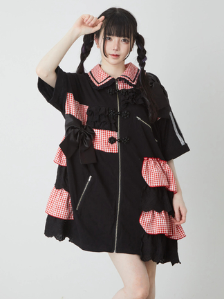 Jamieエーエヌケーファイヤー特攻服パーカー Jamieファイヤー特攻服パーカー - Jamie エーエヌケー