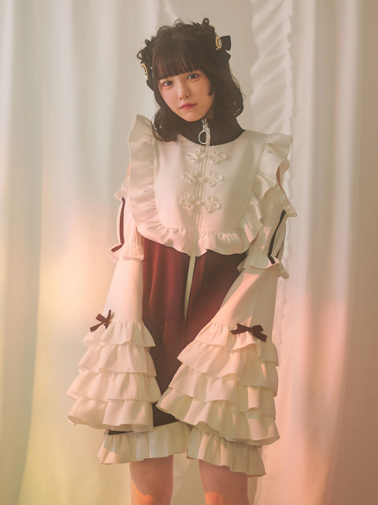 チャイナ姫袖ジャージ チャイナ姫袖ジャージ - Jamie エーエヌケー(ジェイミーエーエヌケー