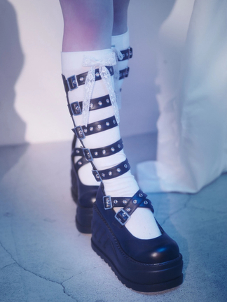 コルセット厚底シューズ - Jamie エーエヌケー(ジェイミーエーエヌケー