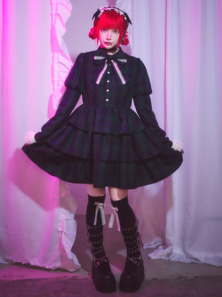 リボンレースティアードOP - Jamie エーエヌケー(ジェイミーエー