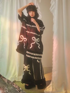 カメオリボンバレッタ