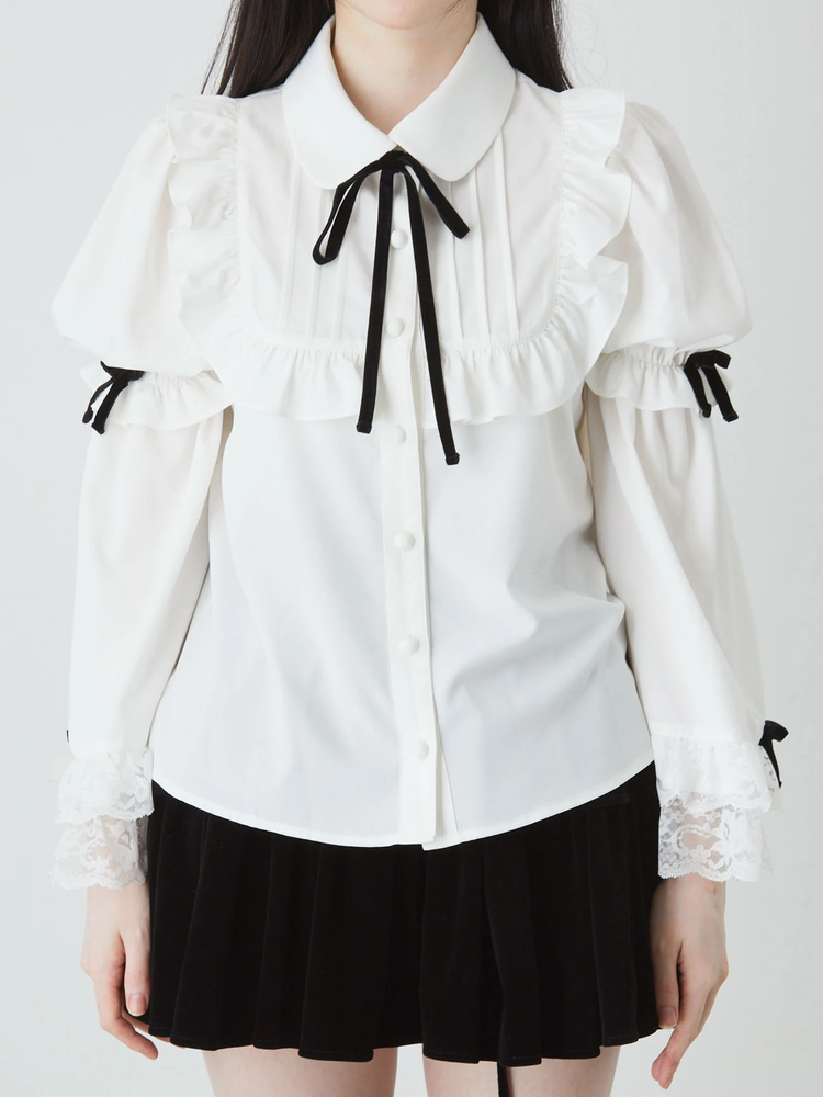 姫袖ブラウス - Jamie エーエヌケー(ジェイミーエーエヌケー)のシャツ