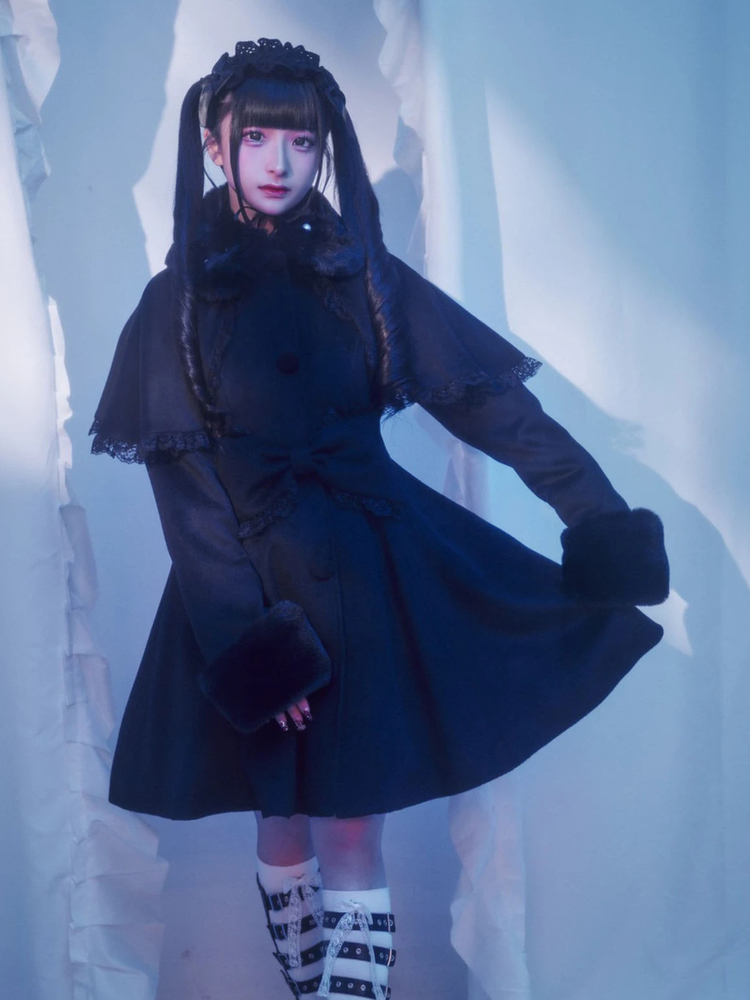 おリボンケープドーリーコート - Jamie エーエヌケー(ジェイミー