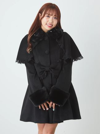 おリボンケープドーリーコート - Jamie エーエヌケー(ジェイミー