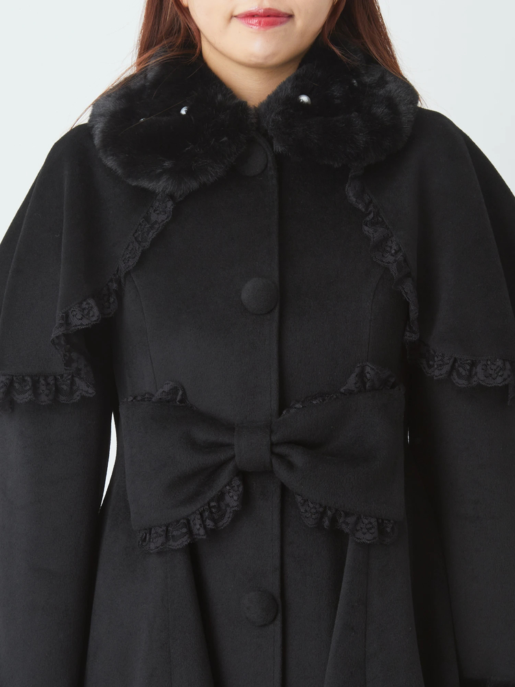 おリボンケープドーリーコート - Jamie エーエヌケー(ジェイミーエー