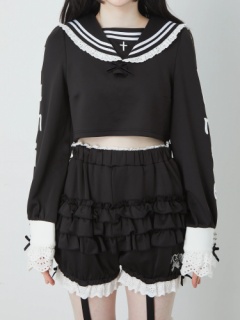 ジャパニーズ制服セーラーTOPS