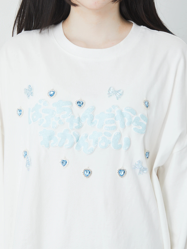 ジェイミーエーエヌケー ばぶちゃんだからわかんない Tシャツ ばぶちゃんTE - Jamie エーエヌケー(ジェイミーエーエヌケー)のT