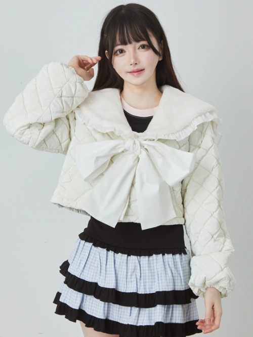 Jamie エーエヌケー】 さす ジャパニーズ制服セーラーTOPS ブラック