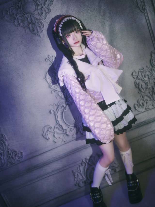 DimMoire ディムモアール キルティングセーラージャケット 黒  