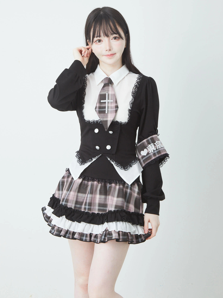 チェックティアードSK - Jamie エーエヌケー(ジェイミーエーエヌケー