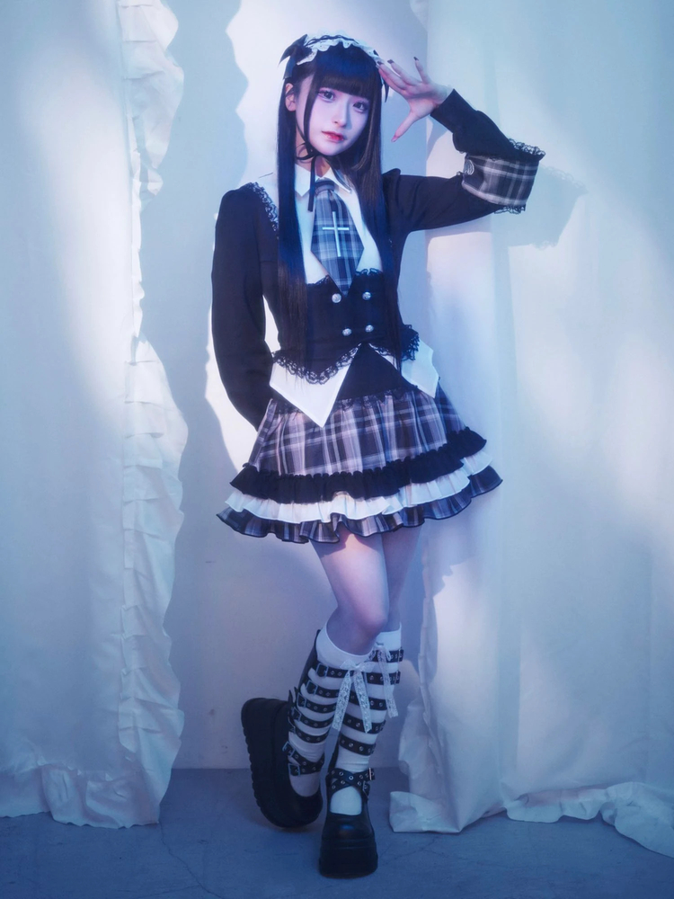 チェックティアードSK - Jamie エーエヌケー(ジェイミーエーエヌケー